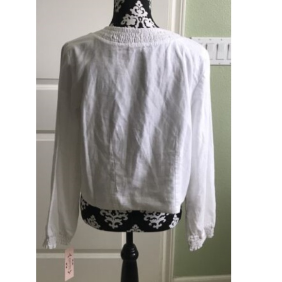 Nanette Lepore Crop Jacket w Embroidery NWT - Picture 3 of 3